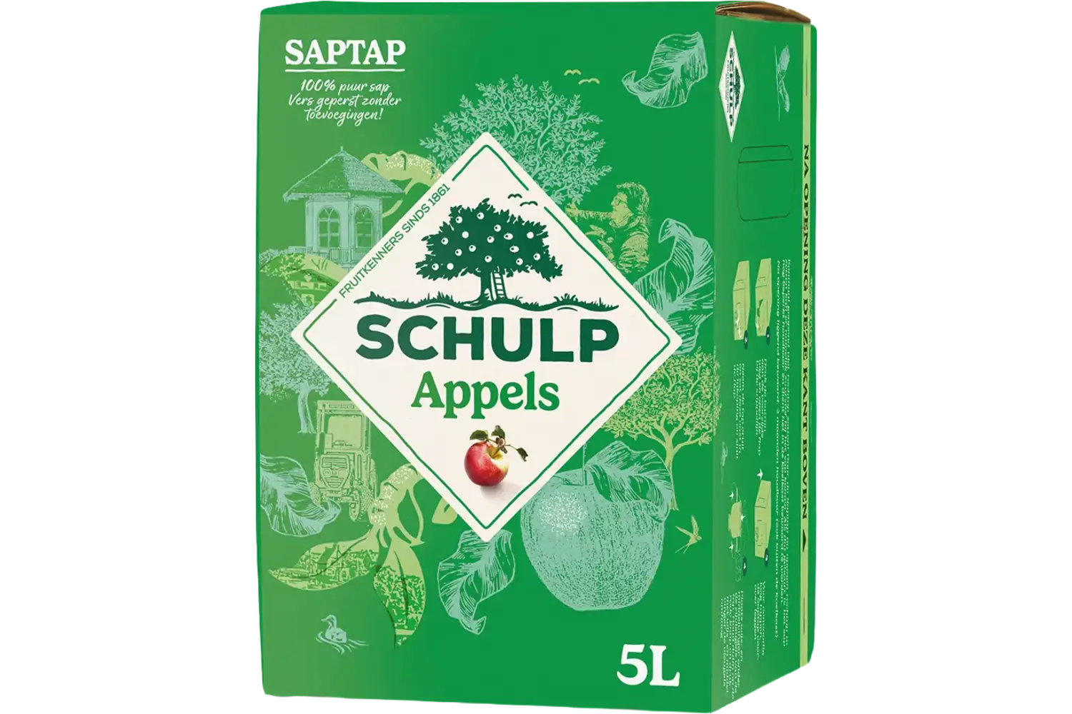 SapTap Appel 5 ltr kist 3 stuks